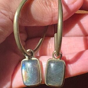 Elegant Gold and Silver Earrings